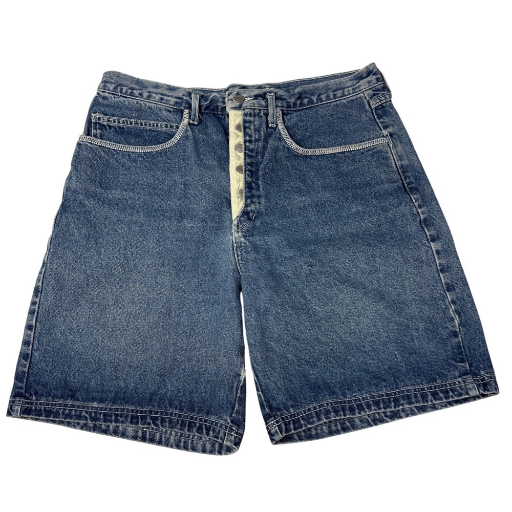 Vintage Guess Jeans Georges Marciano Denim Shorts Button‎ Fly Made in USA Size 4